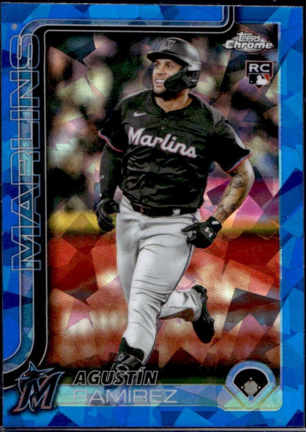 Agustin Ramirez #USC200 2025 Topps Chrome Sapphire Update Baseball