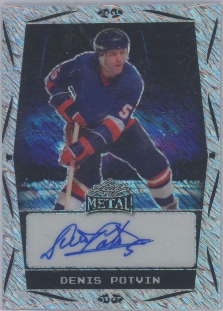 Denis Potvin #BA-DP1 2024 Leaf Metal Legends Autograph Hockey
