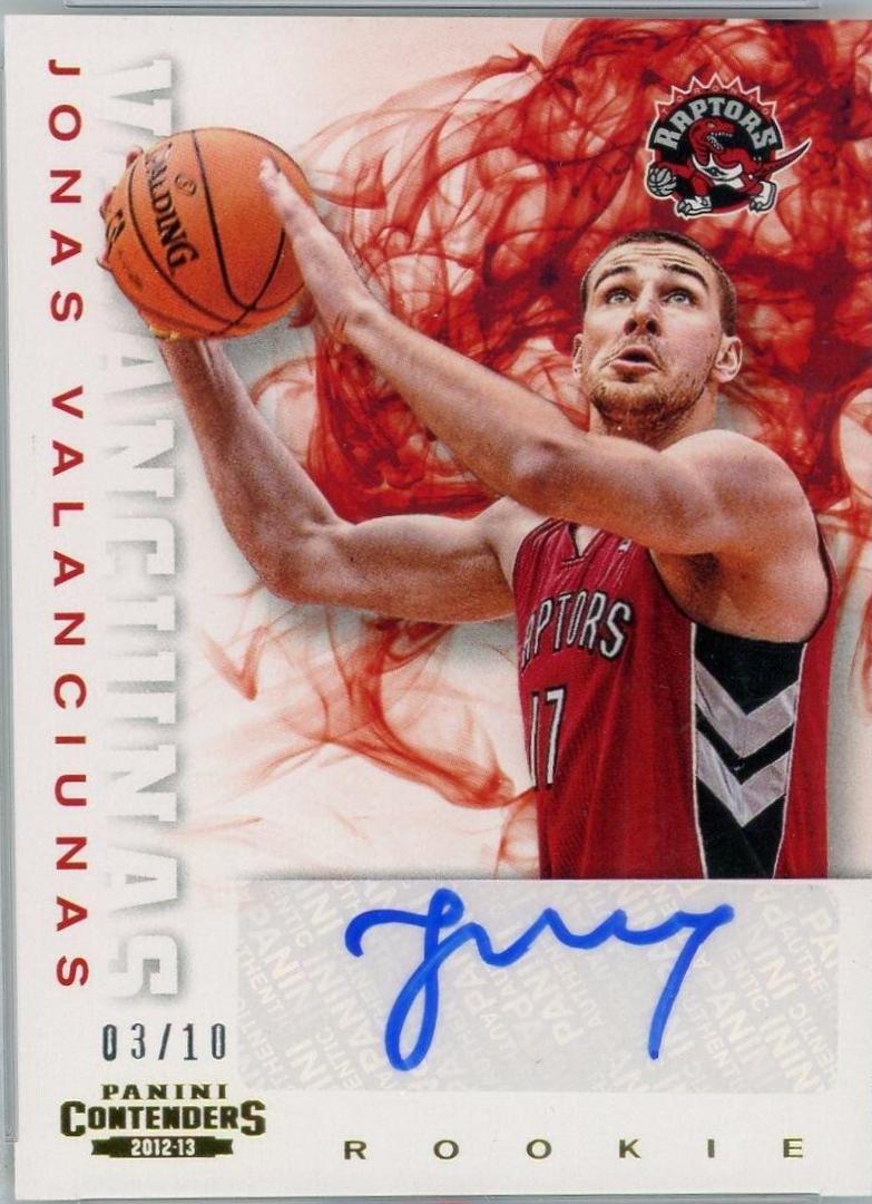 Jonas Valanciunas [Autograph Gold] #284