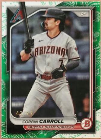 Corbin Carroll [Green Pattern] #25