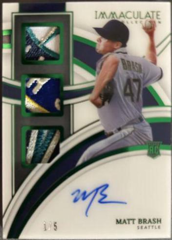 Matt Brash [Patch Autograph Green] #162