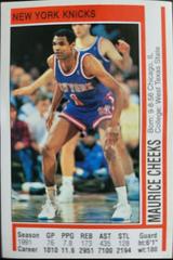 Maurice Cheeks #165 Basketball Cards 1991 Panini Sticker Prices