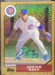 Javier Baez [Autograph] #87JBA
