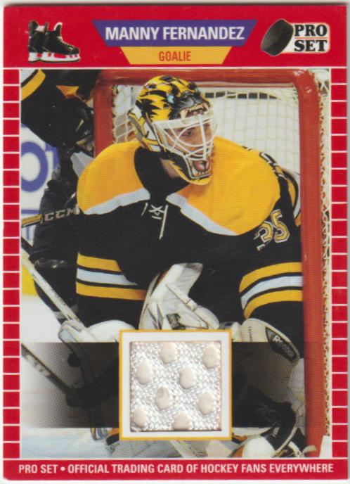 Manny Fernandez #PSM-45 2021-22 Pro Set Hockey Memorabilia