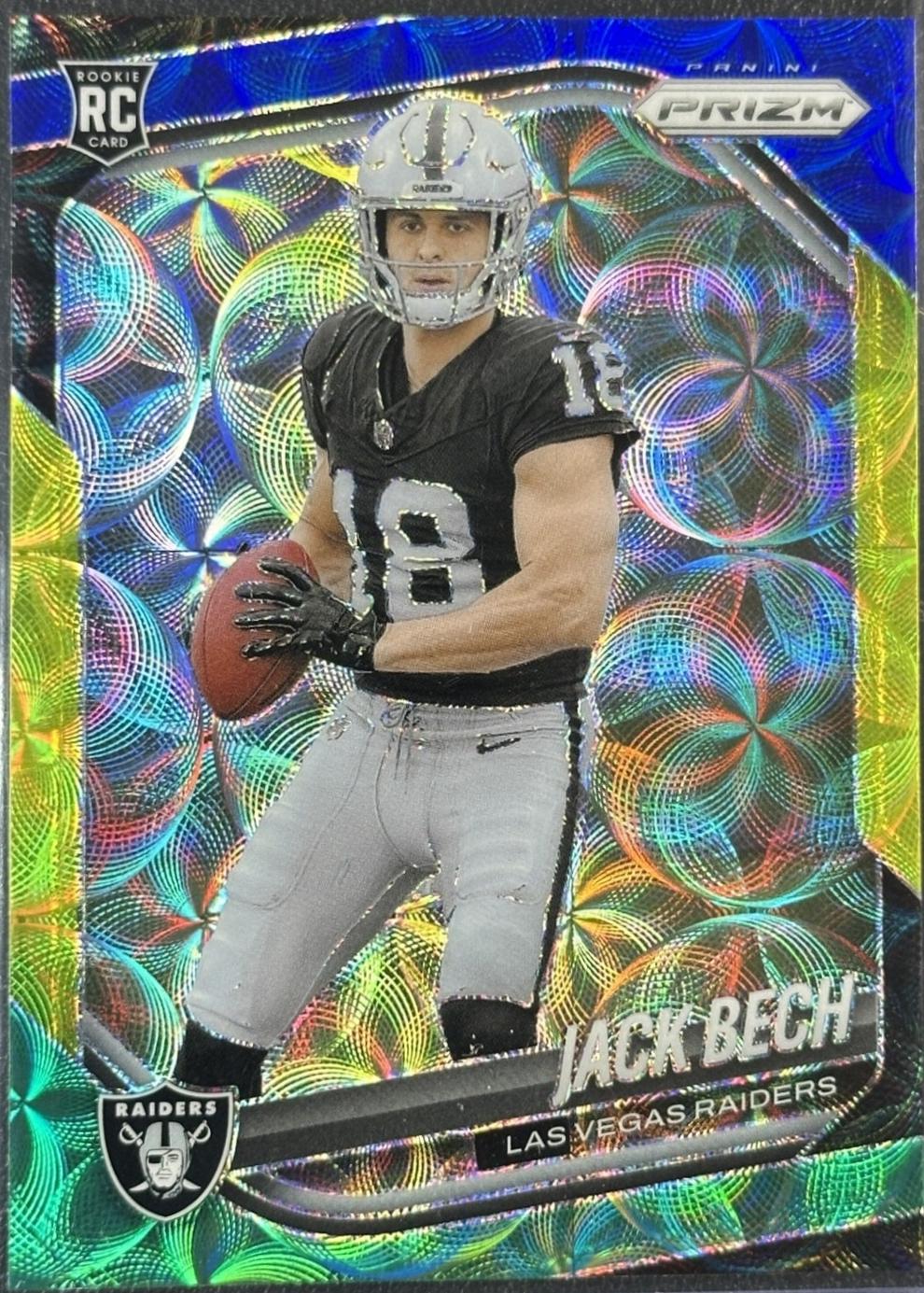 Jack Bech #346 2025 Panini Prizm Choice Football