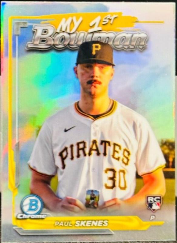 Paul Skenes [Orange Refractor] #M1B-36