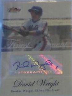 David Wright #1 Baseball Cards 2007 Finest