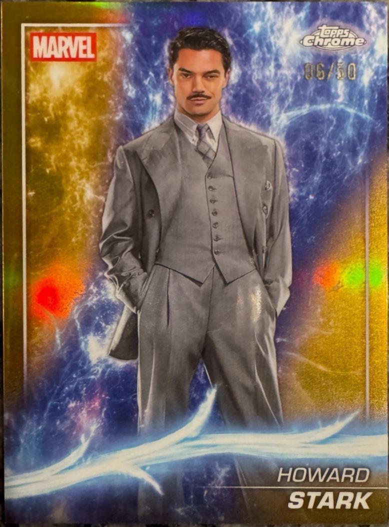 Howard Stark [Gold Refractor] #21