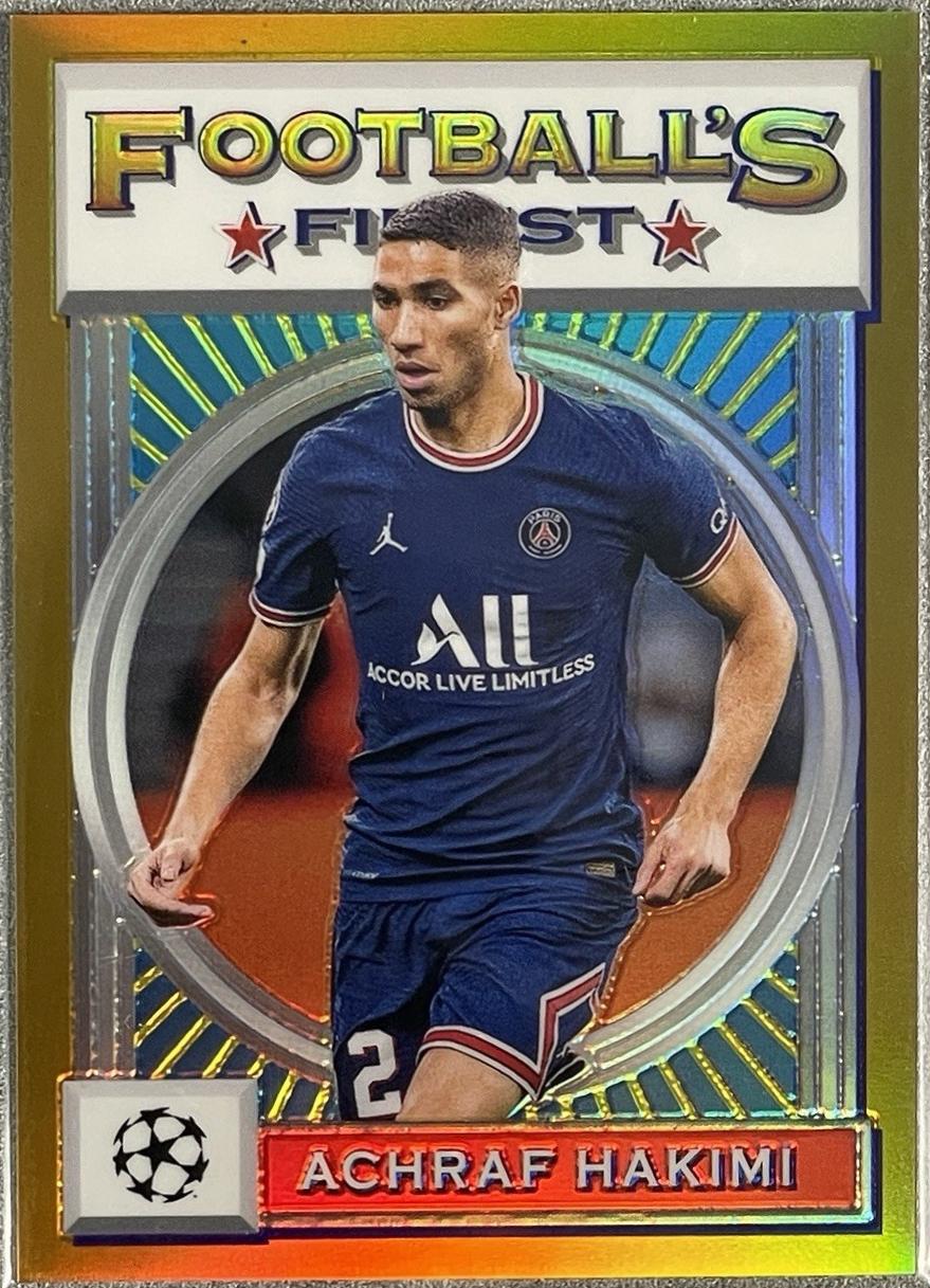 Achraf Hakimi [Gold Refractor] #77
