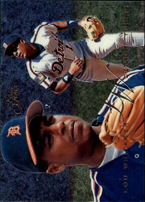 Lou Whitaker #42 Baseball Cards 1995 Flair