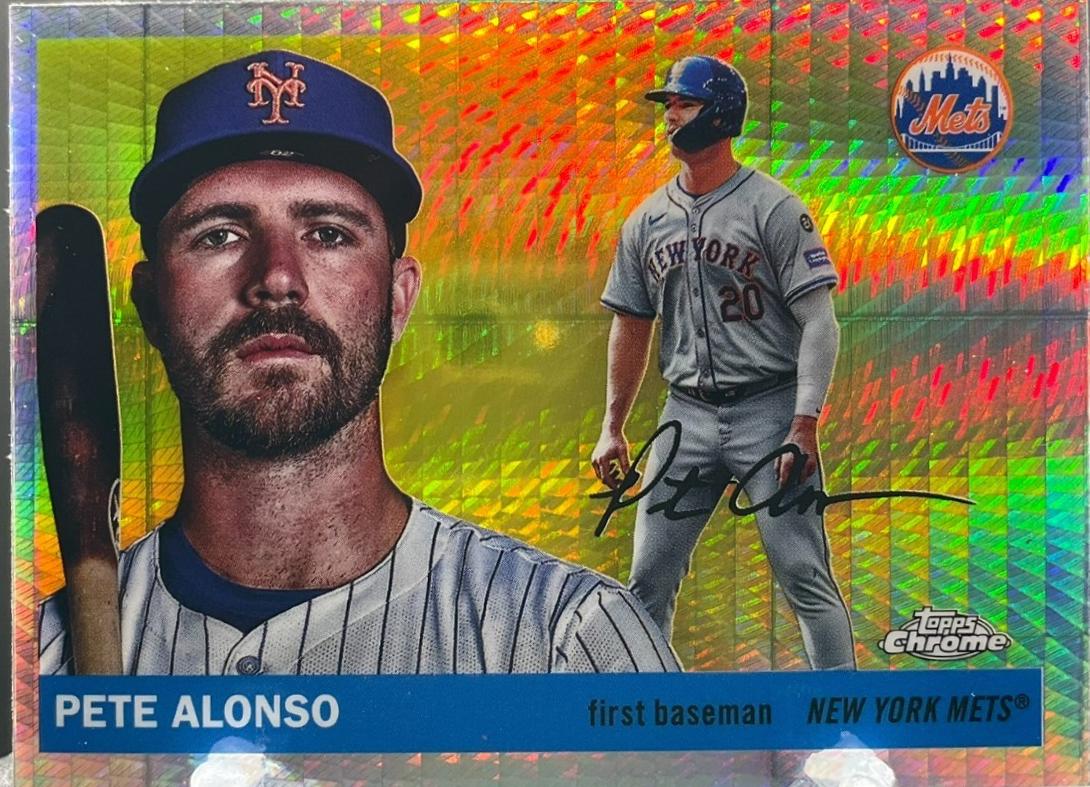 2025 Topps Chrome Platinum Pete Alonso [Prism] #193 card