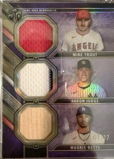 Aaron Judge / Mookie Betts / Mike Trout