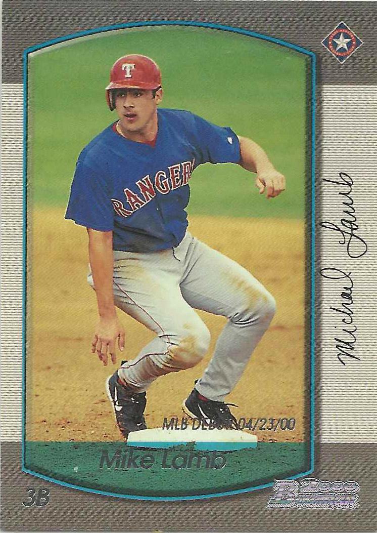 Mike Lamb #9 Baseball Cards 2000 Bowman Draft Picks