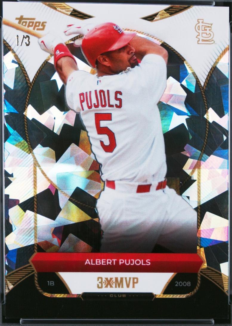 Albert Pujols [Cracked Ice Foil] #14