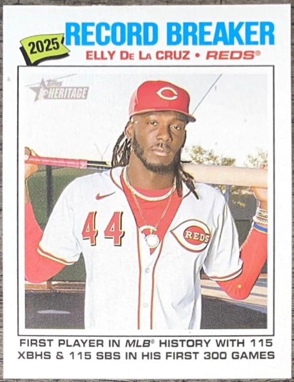 Elly De La Cruz [Record Breaker] #233 Prices | 2026 Topps Heritage