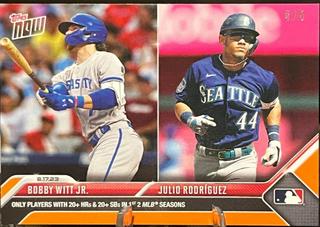 Bobby Witt Jr., Julio Rodriguez