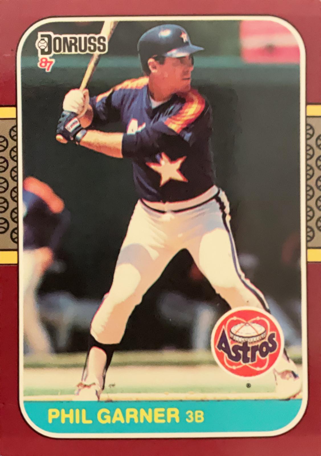 Phil Garner #12 Baseball Cards 1987 Donruss Opening Day
