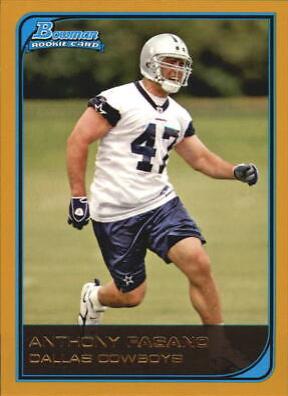 Anthony Fasano [Gold] #133