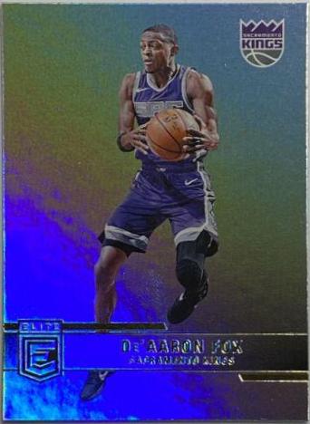 De'Aaron Fox #181 2021 Panini Donruss Elite Basketball