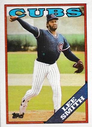 Lee Smith #240 Baseball Cards 1988 Topps