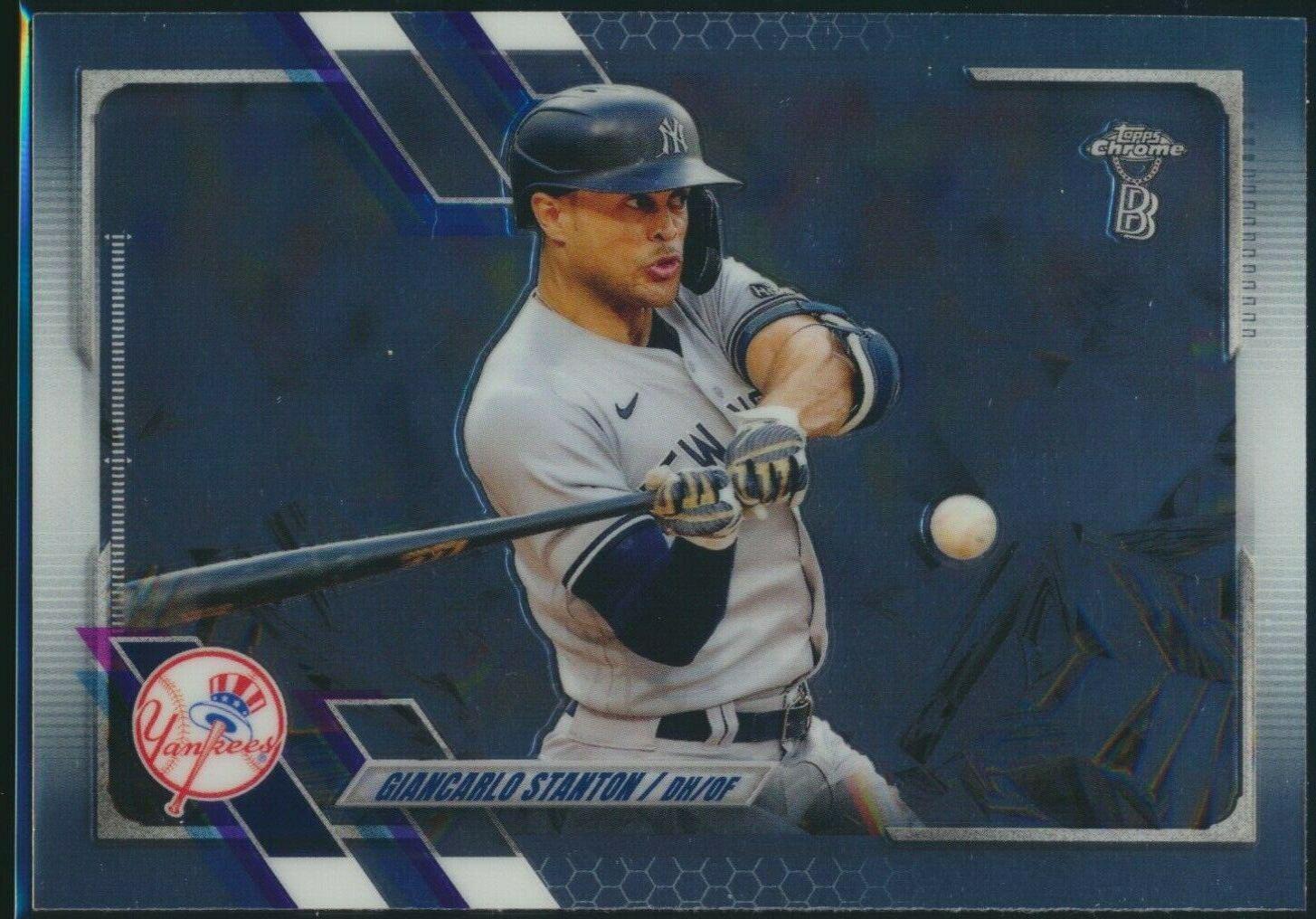 Giancarlo Stanton #54 2021 Topps Chrome Ben Baller Edition Baseball