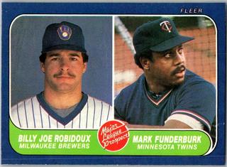 Billy Robidoux, Mark Funderburk. Major League Prospects