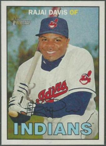 Rajai Davis #24 Baseball Cards 2016 Topps Heritage