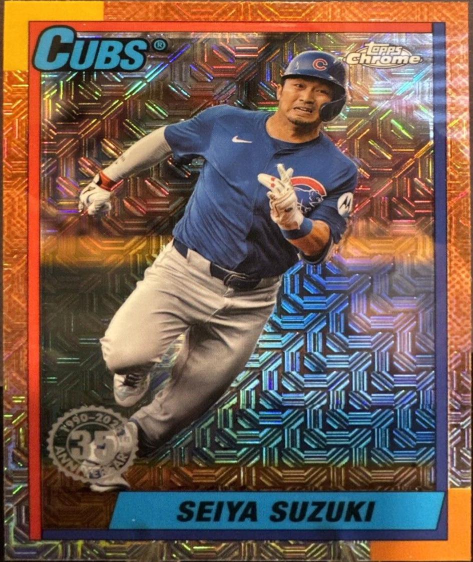 Seiya Suzuki #T90C-47 Baseball Cards 2025 Topps 1990 Chrome