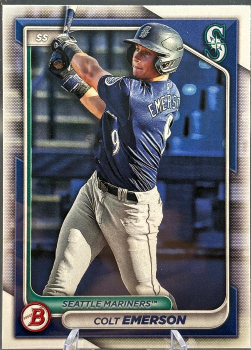 Colt Emerson #BP-10 Baseball Cards 2024 Bowman Prospects
