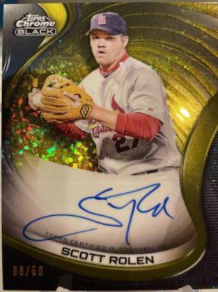 Scott Rolen [Gold Mini Diamond] #CBA-SR