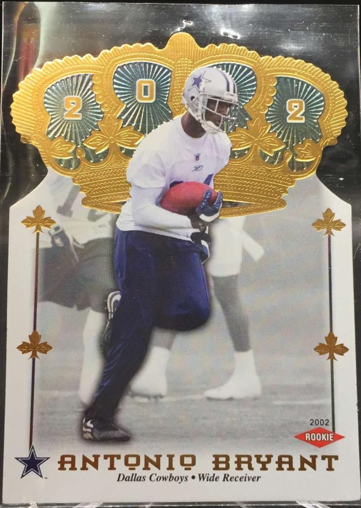 Antonio Bryant #161 2002 Pacific Crown Royale Football
