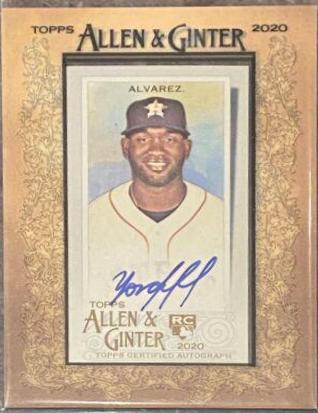 Yordan Alvarez [X Silver Frame] #MA-YA