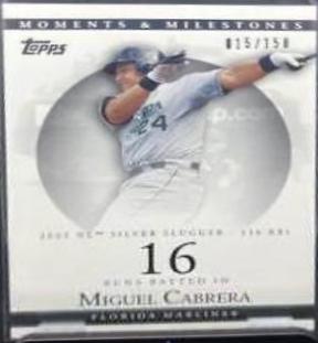Miguel Cabrera [16 RBI] #110