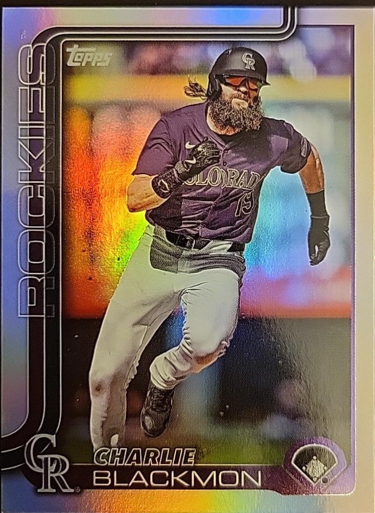 Charlie Blackmon [Rainbow Foil] (2025 Topps)