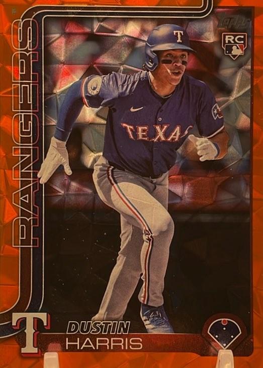 Dustin Harris [Orange Diamante Foil] #374 Prices | 2025 Topps Series 2 ...