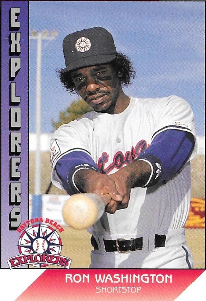 Ron Washington #47 Baseball Cards 1991 Pacific Senior League