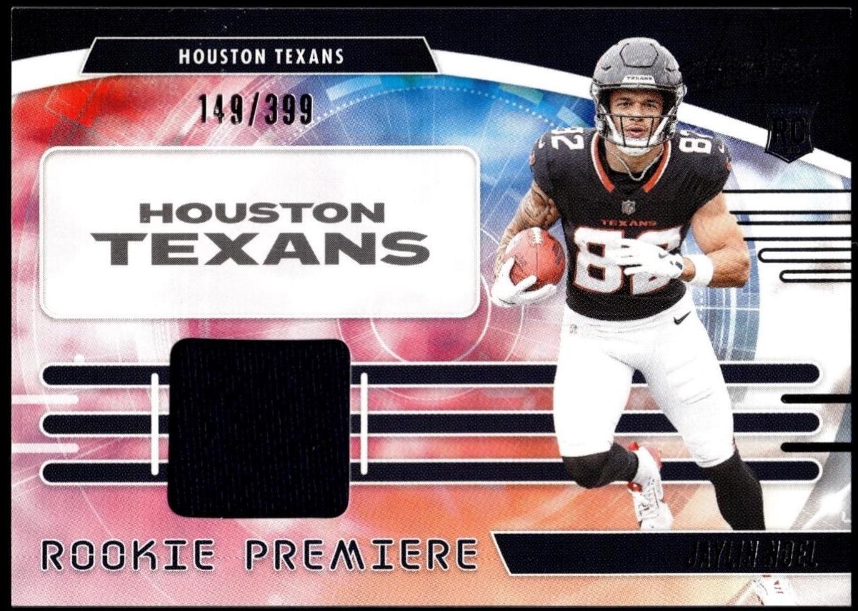 Jaylin Noel #26 2025 Panini Absolute Rookie Premiere Materials Football