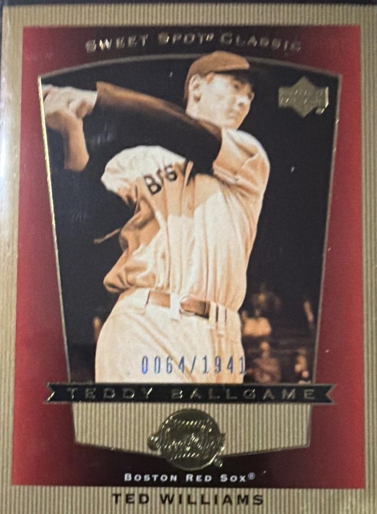 Ted Williams #110 2003 Upper Deck Sweet Spot Classic Baseball