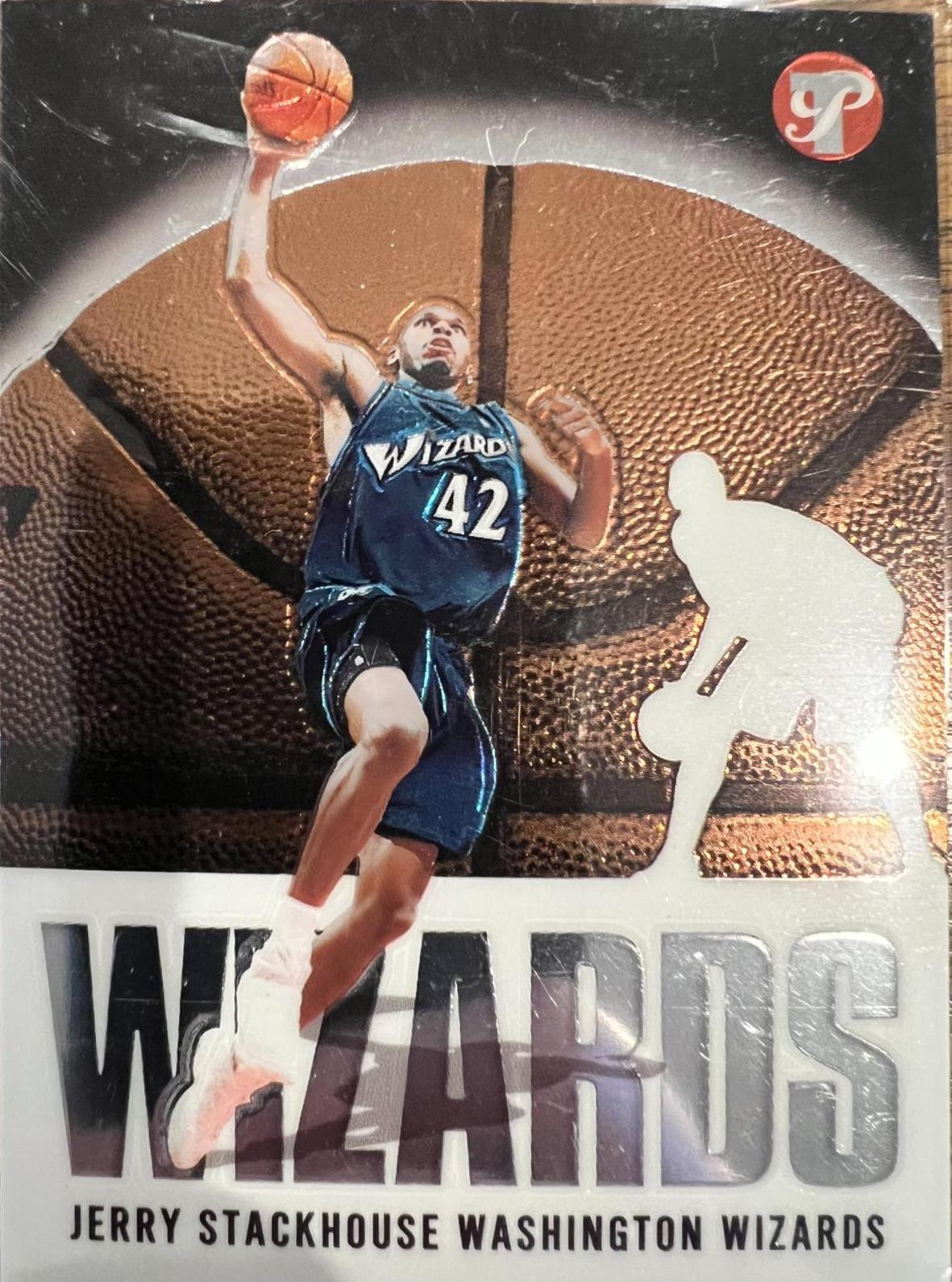 Jerry Stackhouse #40 Basketball Cards 2003 Topps Pristine