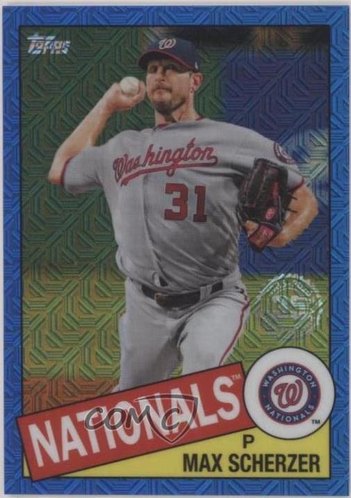 Max Scherzer [Blue Refractor] #85TC-50