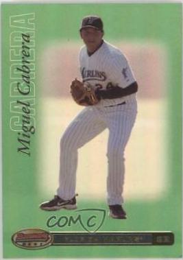 Miguel Cabrera #27 Baseball Cards 2007 Bowman's Best