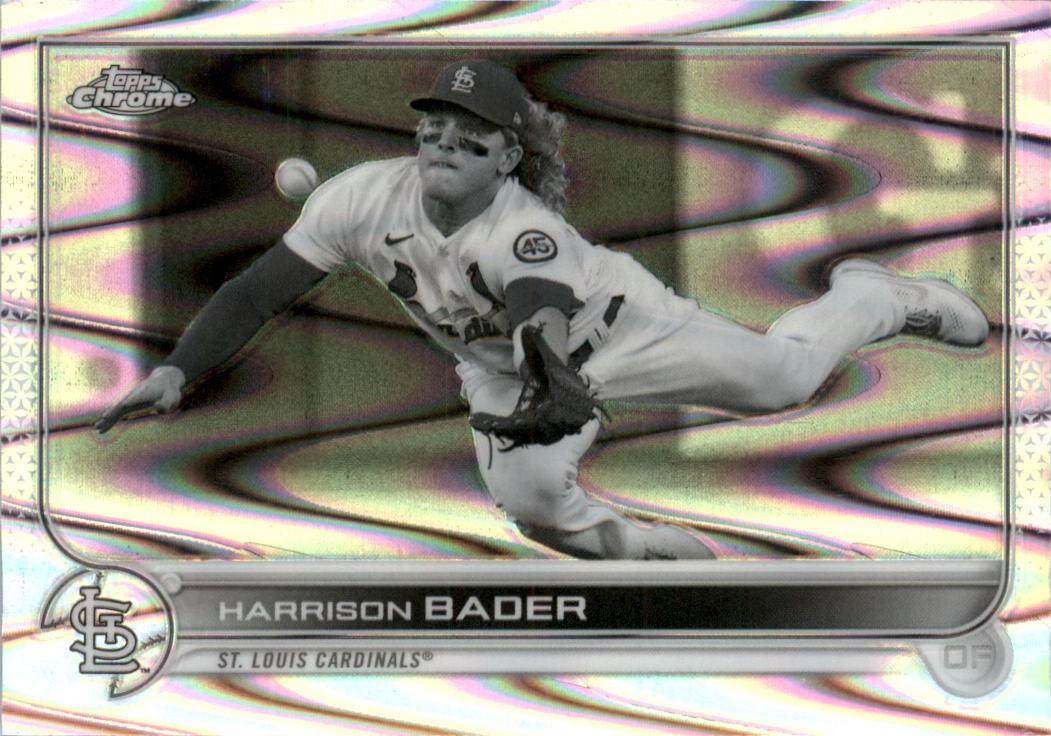Harrison Bader #31 2022 Topps Chrome Sonic Baseball