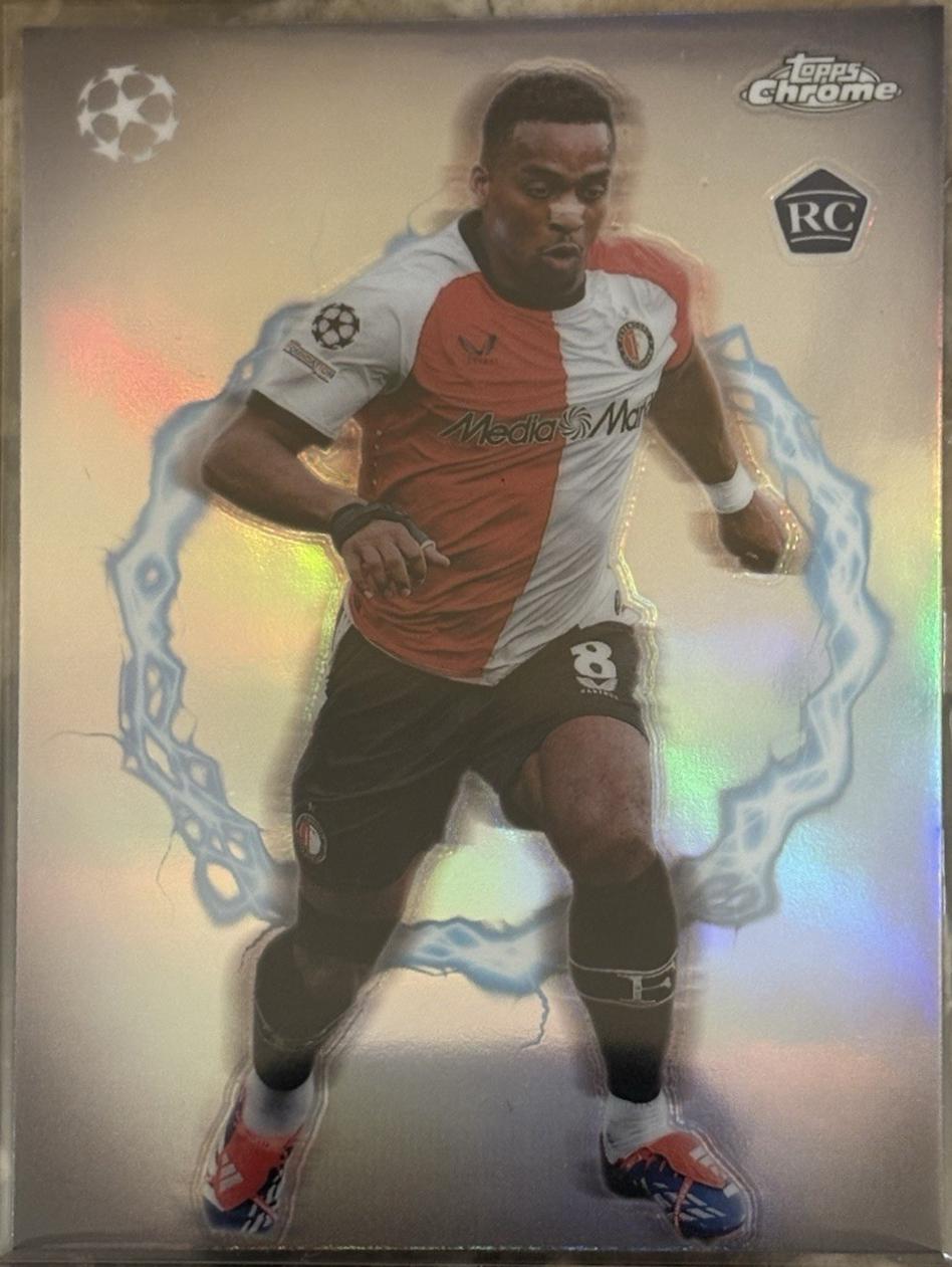 Quinten Timber #CP-23 Soccer Cards 2024 Topps Chrome UEFA Circle of Power