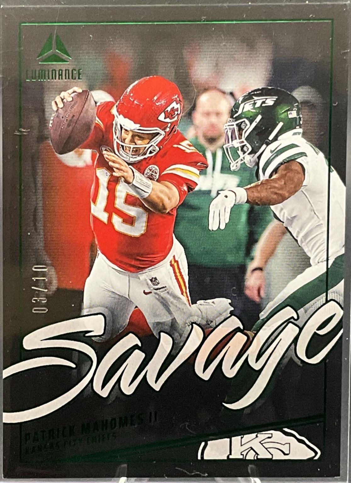 Patrick Mahomes II [Green] #SAV-PMS