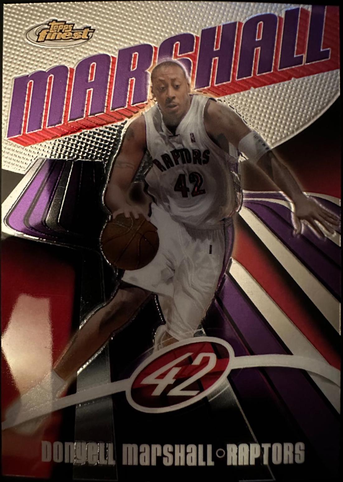 Donyell Marshall #28 Basketball Cards 2003 Finest