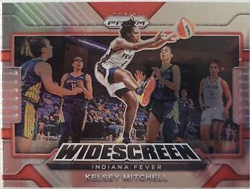 Kelsey Mitchell #4 Basketball Cards 2022 Panini Prizm WNBA Widescreen