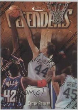 Shawn Bradley Refractor #233 Basketball Cards 1997 Finest