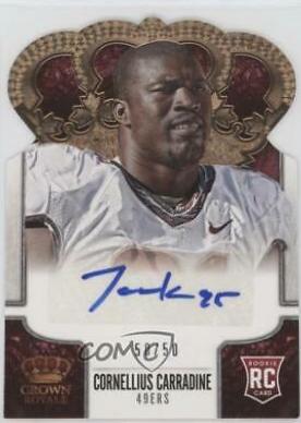 Cornellius Carradine #123 Football Cards 2013 Panini Crown Royale