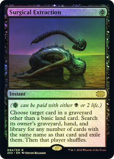 Tap to enlarge Surgical Extraction – Foil, Magic Double Masters 2022
