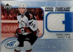Thomas Vanek #CT-TV Hockey Cards 2005 Upper Deck Ice Cool Threads Prices